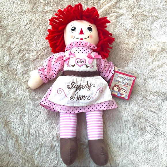 Raggedy Ann limited edition handmade doll